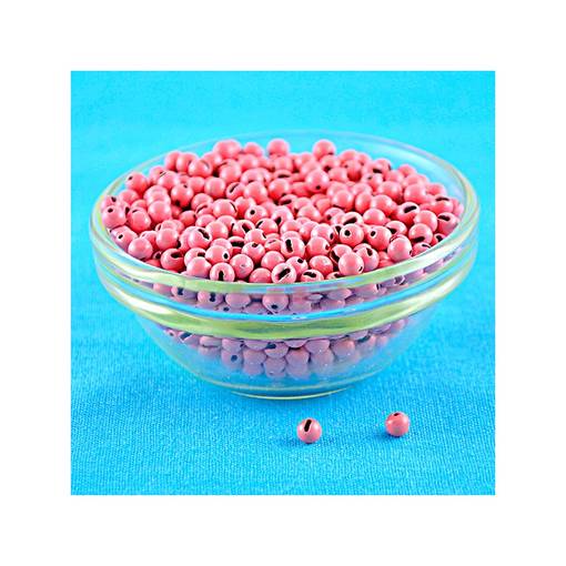 KNAPEK TUNGSTEN BEADS SLOTTED K+ 3.0mm MIST LILAC 10pcs