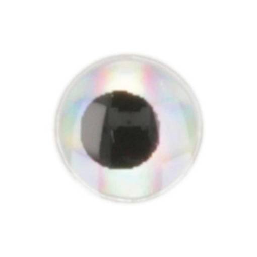 BAETIS 3D EYES SILVER/BLACK 16 pcs 4mm