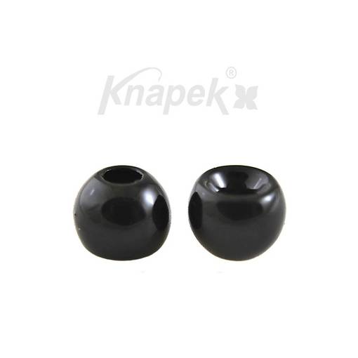 KNAPEK TUNGSTEN BEADS REGULAR 2.8mm 10pcs BLACK
