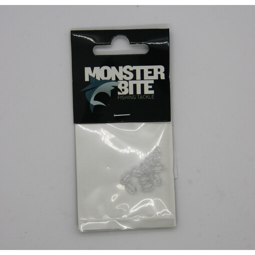 MONSTER BITE SURF CASTING BEADS 2 CROSS HOLES S