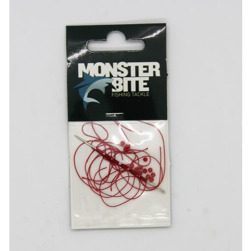 MONSTER BITE STOPPER ON NEEDLE FINE RED