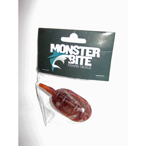 MONSTER BITE METHOD FEEDER FLAT BROWN