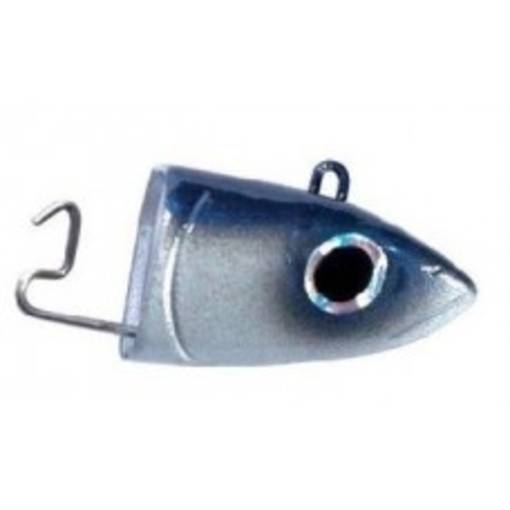 FIIISH BLACK MINNOW JIG HEAD No.4 40G #BLUE