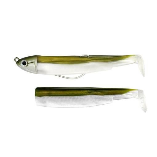 FIIISH BLACK MINNOW COMBO SHALLOW 120MM 6G #KAKI