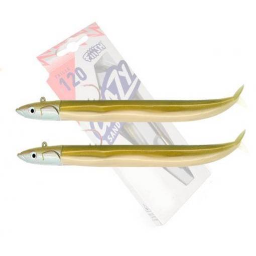 FIIISH CRAZY SANDEEL DOUBLE COMBO OFFSHORE 120mm 15g #OR