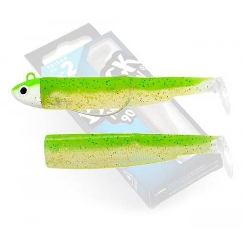 FIIISH BLACK MINNOW COMBO SEARCH 90MM 8 #ZESTE DE CITRON
