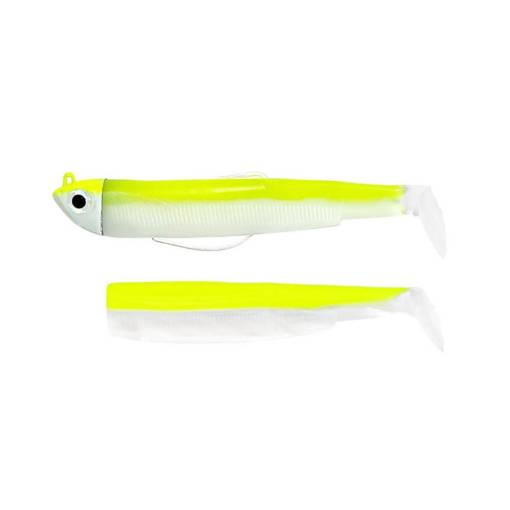 FIIISH BLACK MINNOW COMBO OFF SHORE 90MM 10G #FLUO YELLOW