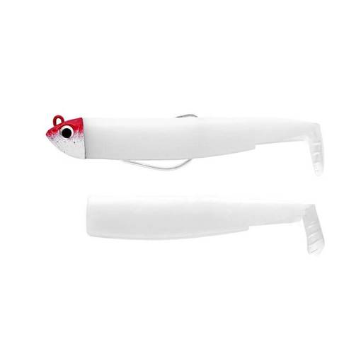 FIIISH BLACK MINNOW COMBO SHORE 105MM 8G #WHITE/RED