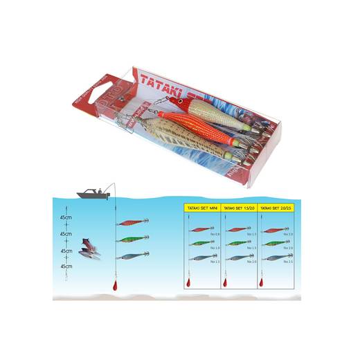 DTD TATAKI SET MINI 0.8/1.0/1.5