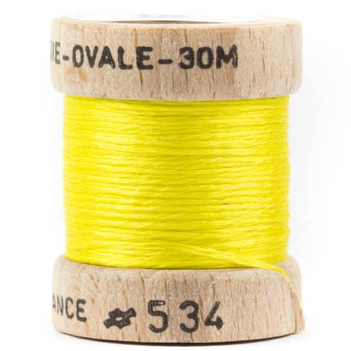 54 DEAN STREET OVAL PURE SILK FLOSS Yellow