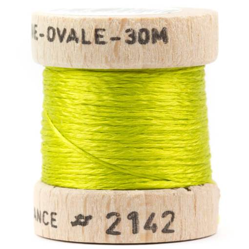 54 DEAN STREET OVAL PURE SILK FLOSS Pale Yellow