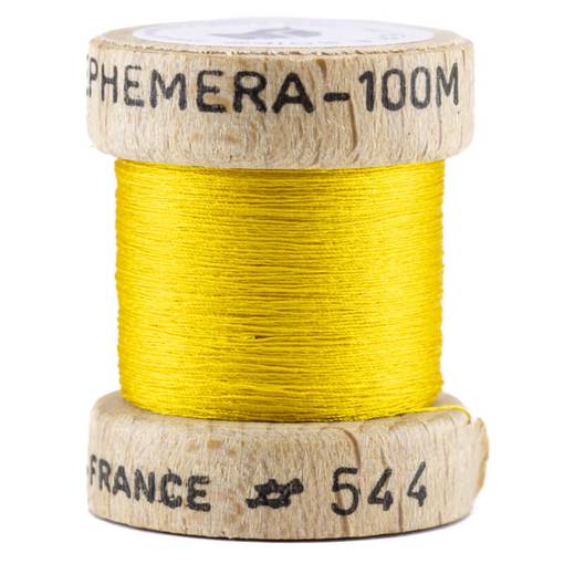54 DEAN STREET EPHEMERA PURE SILK THREAD 100m Golden Yellow