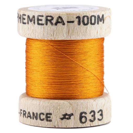 54 DEAN STREET EPHEMERA PURE SILK THREAD 100m Burnt Orange