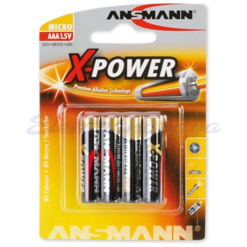 ANSMANN X-POWER 1,5V #AAA 4pcs