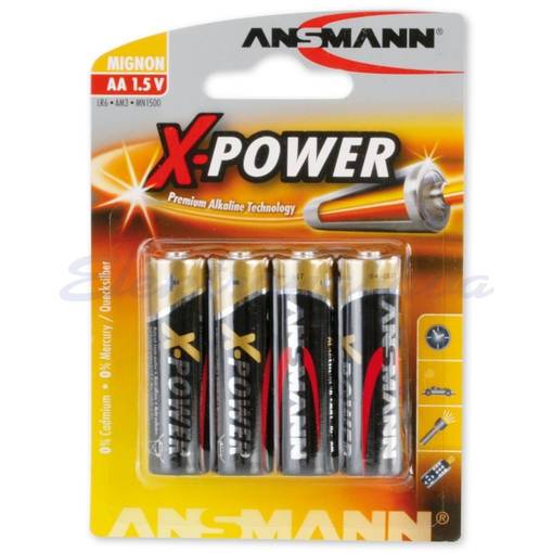 ANSMANN X-POWER 1,5V #AA 4pcs