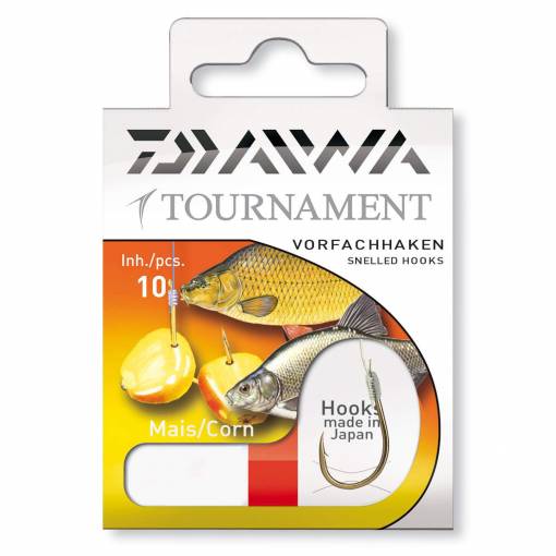 DAIWA TOURNAMENT CORN HOOK 60cm 10pcs