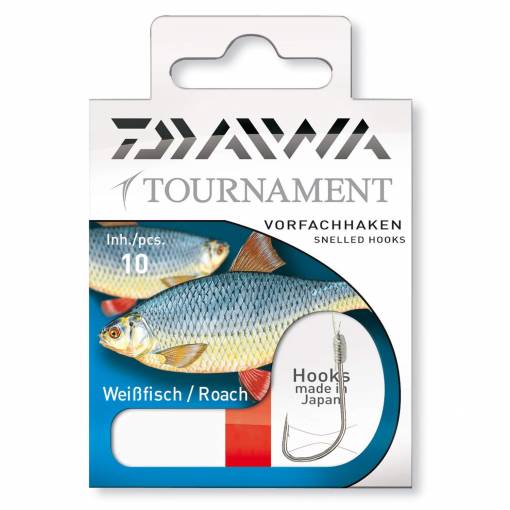 DAIWA TOURNAMENT ROACH HOOK 60cm 10pcs