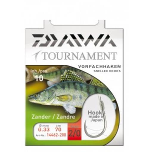 DAIWA TOURNAMENT ZENDER HOOK 2/0