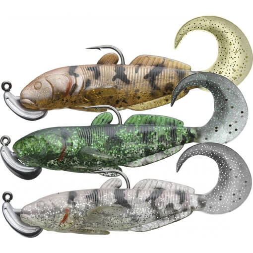 CORMORAN CURLY GOBY SET 9cm+10g 3pcs #1