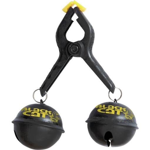 BLACK CAT BIG BELLS BLAC/YELLOW