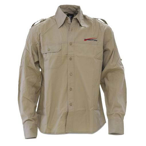 TUBERTINI MELBOURNE SHIRT LIGHT BROWN