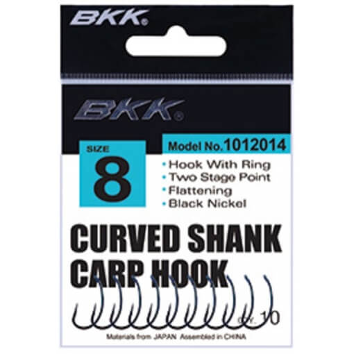 BKK CURVED SHANK CARP HOOK