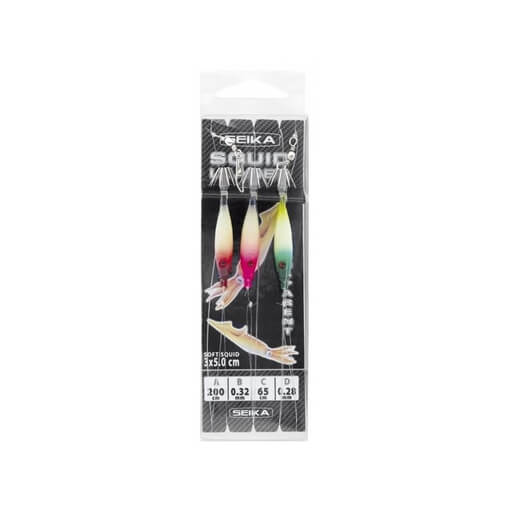 SEIKA SOFT LEADER SQUID KOMPLET -SILK 0A