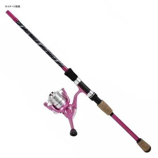 OKUMA FIN CHASER ROD + REEL READY TO FISH COMBO PINK 195cm 4-15g