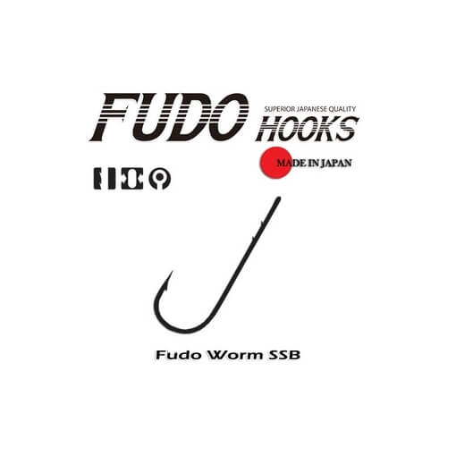 FUDO HOOKS WORM SSB BN