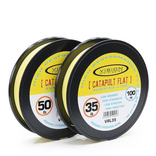 VISION CATAPULT FLAT RUNNING LINE 35LB 100M