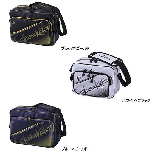 GAMAKATSU GM3579 SHOULDER BAG BLACK/GOLD #L