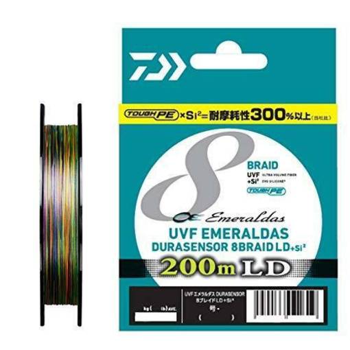 DAIWA UVF EMERALDAS LONG DISTANCE DURASENSOR 8 BRAID SI2 200m