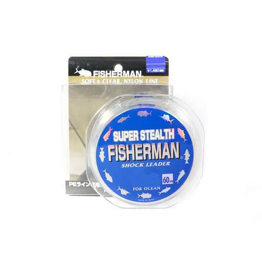 FISHERMAN SUPER STEALTH SHOCK LEADER 60m