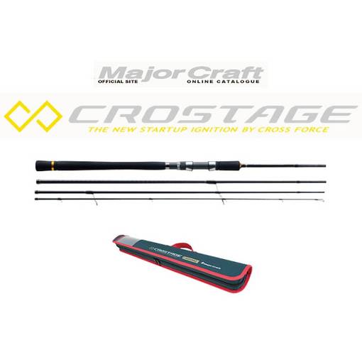 MAJOR CRAFT CROSTAGE travel 4pc rod CRX-864EL EG I2-3.5 PE0.4-1