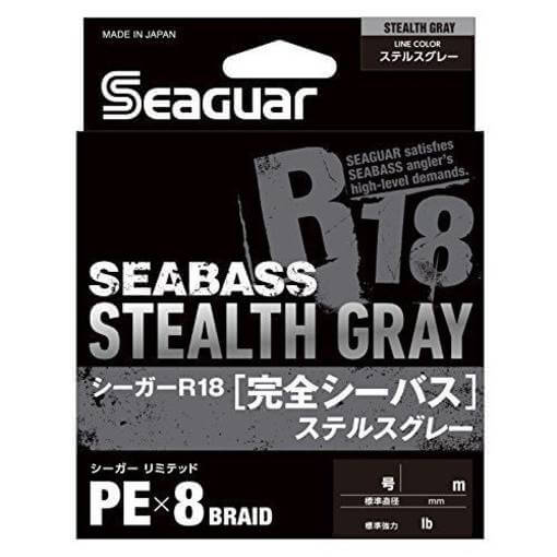 SEAGUAR R18 KANZEN SEABASS 150m stealth gray
