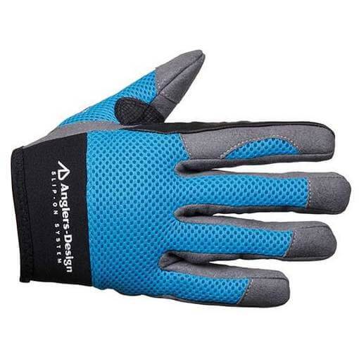 ANGLERS DESIGN ADG-15 BIG GAME JIGGING GLOVE BLUE