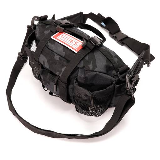 DRESS MULTI WAIST BAG BLACK