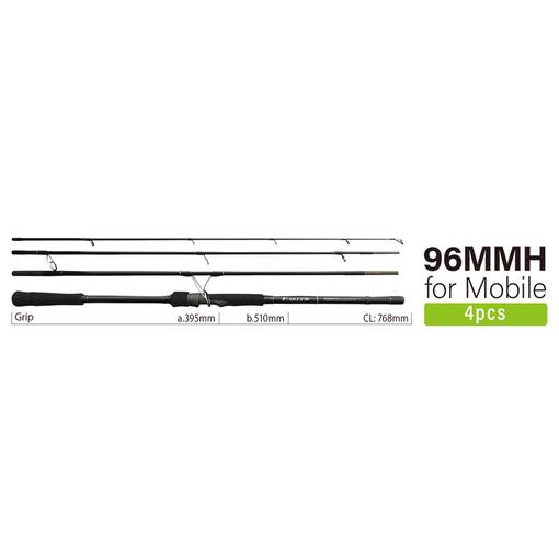 単品購入可 ヤマガブランクス EARLY 96MMH 4pcs for Mobile