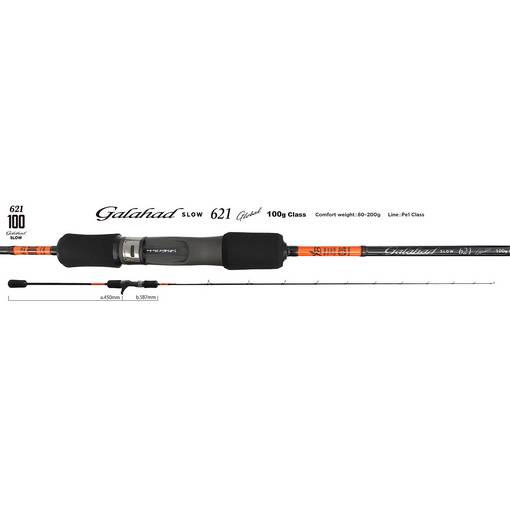 YAMAGA BLANKS GALAHAD 621 SLOW GLOBAL 80-200g PE1