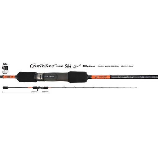 YAMAGA BLANKS GALAHAD 584 SLOW GLOBAL 300-500g PE3