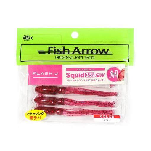 FISH ARROW FLASH-J SQUID 3.5IN SW