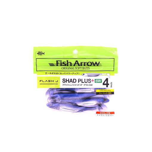FISH ARROW FLASH-J SHAD PLUS SW 4IN