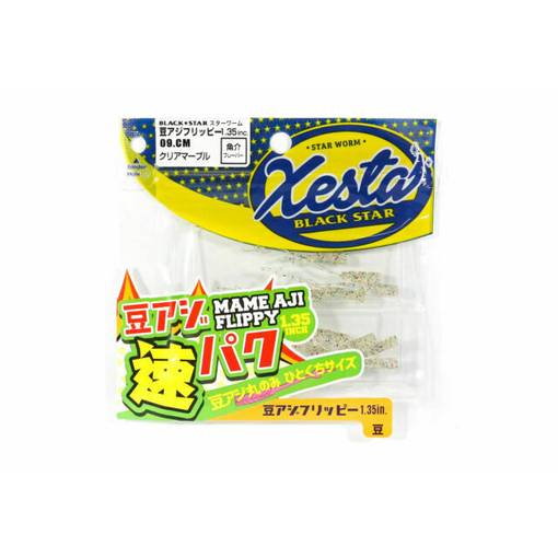 XESTA BLACK STAR AJING FLIPPY 1.35IN #09.CM
