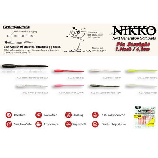 NIKKO PIN STRAIGHT 1.9IN