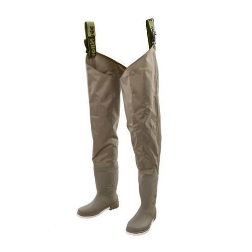 SNOWBEE NYLON COMBI FELT THIGH WADERS