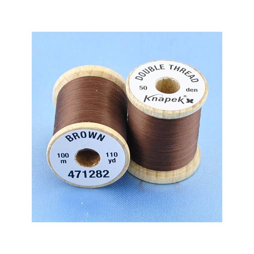 KNAPEK DOUBLE THREAD BROWN