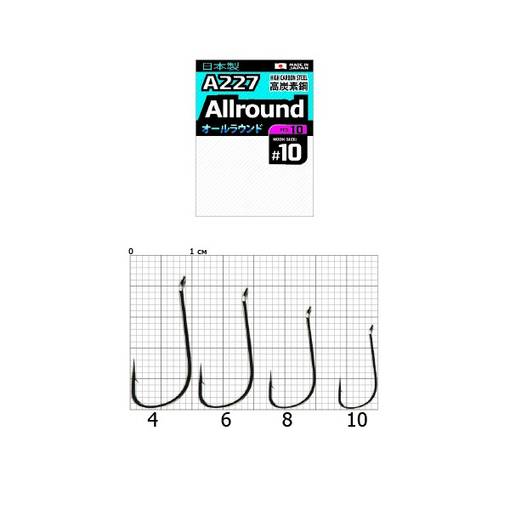 COBRA PRO HOOKS ALLROUND A227 10PCS