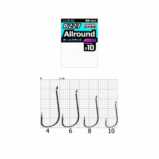 COBRA PRO HOOKS ALLROUND A227 10PCS