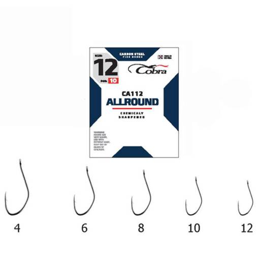 COBRA HOOKS ALLROUND CA112 10PCS
