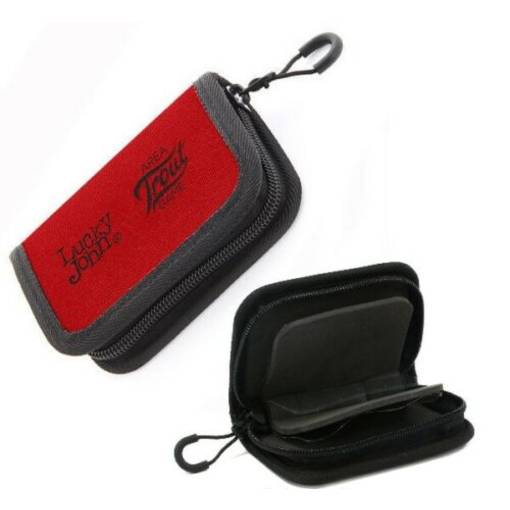 LUCKY JOHN TROUT LURE WALLET 12X8CM